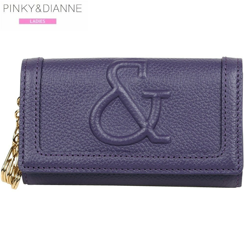 箱なし ピンキー＆ダイアン キーケース PINKY＆DIANNE 26%OFF レディース ブランド 本革 インプレシブ レザー 紫 24/8/2 090824【ネコポスで送料無料】