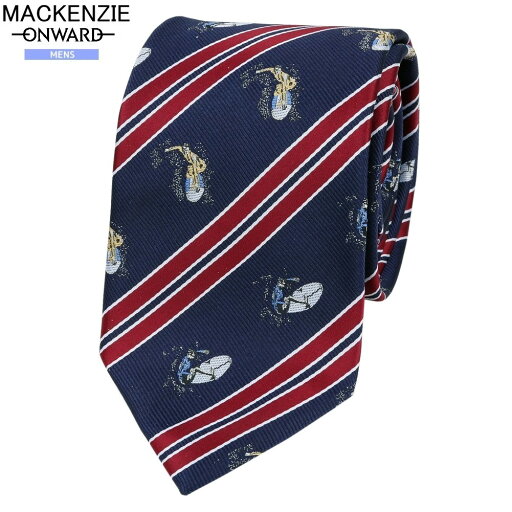 マッケンジー ネクタイ MACKENZIE オンワード ONWARD メンズ ギフト プレゼント Blue Label ストライプ×サーフィン 紺 24/11/3 141124【ネコポスで送料無料】 マッケンジー ネクタイ MACKENZIE オンワード ONWARD メンズ ギフト プレゼント Blue Label ストライプ×サーフィン 紺 24/11/3 141124【ネコポスで送料無料】