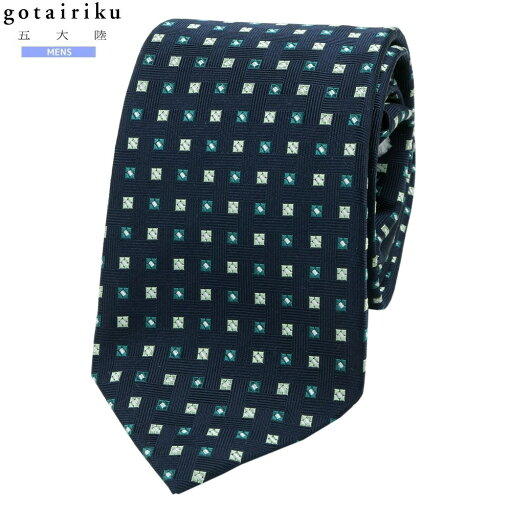 サンプル品 五大陸 ネクタイ gotairiku メンズ ブランド 日本製 ハンドメイド 小紋柄 シルク 紺 25/3/2 060325【ネコポスで送料無料】 サンプル品 五大陸 ネクタイ gotairiku メンズ ブランド 日本製 ハンドメイド 小紋柄 シルク 紺 25/3/2 060325【ネコポスで送料無料】
