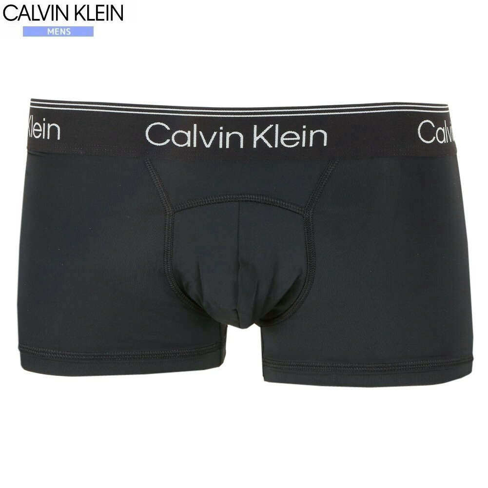 カルバンクライン ボクサーパンツ Calvin Klein メンズ ブランド ギフト プレゼント "Athletic" マイクロファイバー ローライズ 黒 0606BE【ネコポスで送料無料】