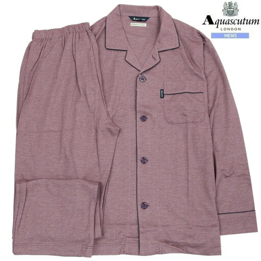 アクアスキュータム パジャマ Aquascutum 33%OFF メンズ ブランド ギフト プレゼント 日本製 超長綿 リキッドコットンスムース 前開き 紳士 長袖 長ズボン 赤 1807BE アクアスキュータム パジャマ Aquascutum 33%OFF メンズ ブランド ギフト プレゼント 日本製 超長綿 リキッドコットンスムース 前開き 紳士 長袖 長ズボン 赤 1807BE