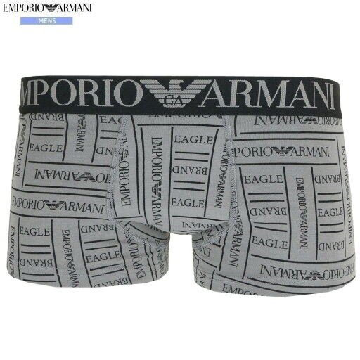 箱なし エンポリオアルマーニ ボクサーパンツ EMPORIO ARMANI メンズ ブランド EAGLE BRAND LOGO コットン ストレッチ グレー 1807BE【ネコポスで送料無料】 箱なし エンポリオアルマーニ ボクサーパンツ EMPORIO ARMANI メンズ ブランド EAGLE BRAND LOGO コットン ストレッチ グレー 1807BE【ネコポスで送料無料】