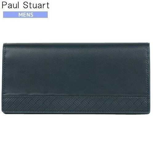 Rakuten - ポールスチュアート 長財布 Paul Stuart 40%OFF メンズ ブランド ギフト プレゼント 本革 パケ柄切り替えレザー 紺 23/10/1 051023