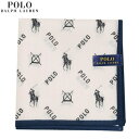 ポロ・ラルフローレン ハンカチ POLO RALPH LAUREN レディース ブランド ギフト プレゼント 日本製 ロゴ プリント コットンシルク 大判 ハンカチーフ ピンク 23/10/4 261023