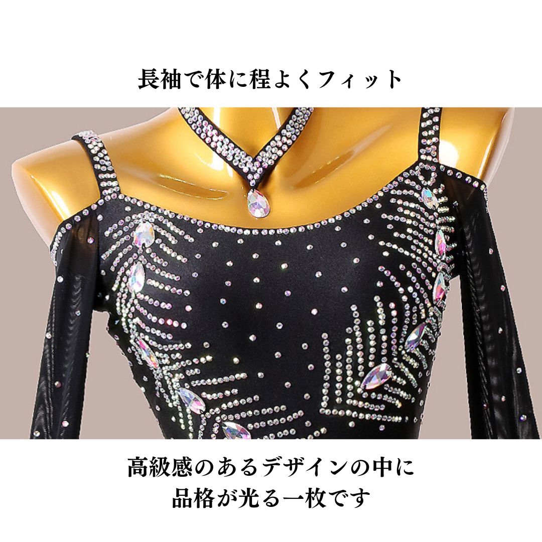 フルオーダードレス 社交ダンス 社交ダンス衣装 ダンスウェア 演出用 ステージ衣装 ワンピース ドレス ワルツ 衣装 スタンダード 練習着 発表会 s m l スタンダードドレス タンゴ レディース 競技着 大きい裾 ダンス衣装 モダンドレス 黒 赤 モダン 緑 2xl xl ダンス 発表会