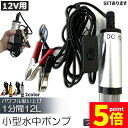 ★P5倍 マラソンセール★水中ポンプ 12V 小型 ウォーターポンプ 12L/min セットあります 2カラー バッテリークランプ 電動 ポンプ ケーブル 3m...