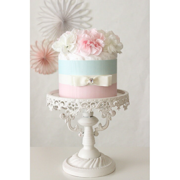 Bonbon ボンボン ダイパーケーキ おむつケーキ ベビーシャワー パーティー 出産祝い 出産祝いにオススメ 出産祝いのプレゼント 出産祝いの贈り物 ハーフバースデー バースデー 女の子 可愛いおむつケーキ 誕生日 かわいい おしゃれ ギフト 贈り物 LAスタイル【売れ筋】