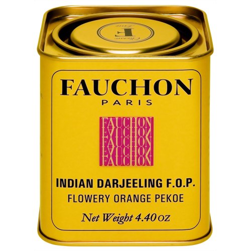 フォションの紅茶ギフト FAUCHON(フォション) ダージリン 125g リーフ 缶入り 紅茶 ゴールデンチップ フランス パリ ストレート ミルクティー