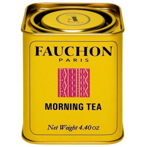 FAUCHON(フォション) モーニング 125gリーフ 缶入り 紅茶 ミルクティー フランス パリ