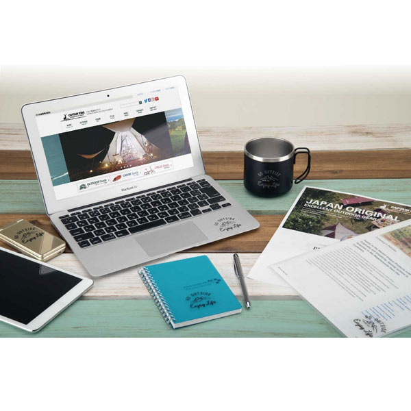 モンテ ダブルステンレスマグカップ350 シルバー UE-3428 CAPTAINGSTAG キャプテンスタッグ