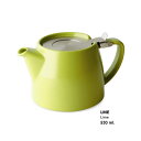 FOR LIFE スタンプティーポット Lime 530ml Stump Teapot 片手で注げる便利な設計 茶器 紅茶 お茶 ハーブ シンプル おしゃれ