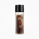 SOMA ソーマ コーヒーボトル Glass Brew Bottle ブラック 355ml フィルター付 お茶 紅茶