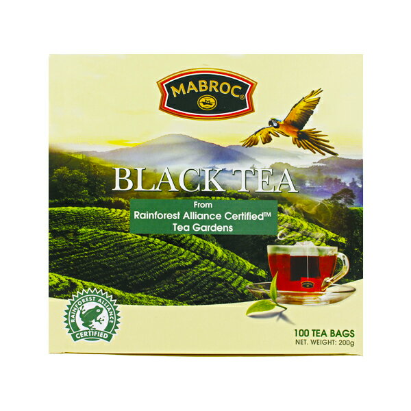 MABROC マブロック レインフォレスト・アライアンス認証紅茶 100ティーバッグのサムネイル