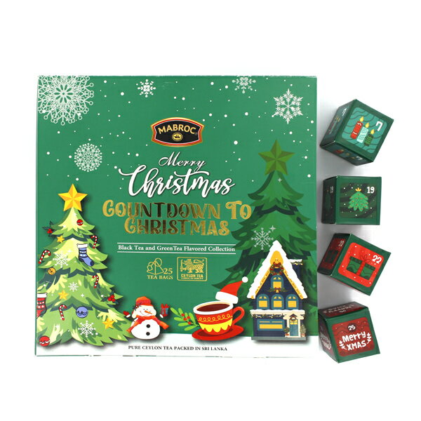 マブロック MABROC クリスマス・カウントダウン ティーバッグ 25P アドベントカレンダー 紅茶 フレーバーのサムネイル