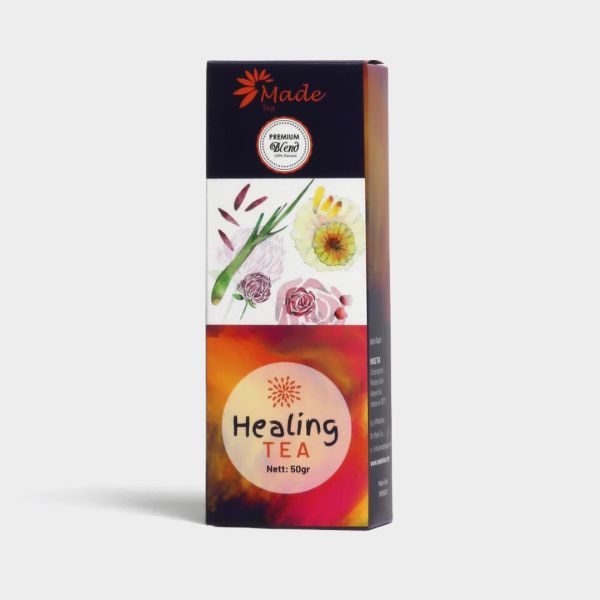 ・Made Teaについて バリ島の自社農園、および契約農園で丁寧に育てられてた植物のみを使用。 バリ島で伝統的に使われてきた植物をメインにブレンドした 植物の力を引き出すMade Teaオリジナルのハーブティーです。 レモングラス、カレンデュラペタル、グローブアマランス（千日紅）、ローズをバランスよくブレンドしたノンカフェインのハーブティーです。 爽やかなレモングラスの香りに、ローズと花びらのやさしい風味が重なり、華やかでやわらかな味わいをお楽しみいただけます。 添加物・保存料は使用しておりません。 インドネシア産のハーブや花々を使用し、丁寧にブレンドしています。 くつろぎの時間や気分を整えたいひとときにおすすめです。 【使用方法】 本品3gをティーポットに入れます。 熱湯200mlを注ぎます。 2〜3分蒸らしてください。 茶こしでこしてお召し上がりください。 お好みではちみつを入れてお召し上がりください。 カフェイン：含まれておりません 【商品情報】 内容量：50g 原材料：レモングラス、キンセンカの花びら、千日紅（グロボーサ種の花）の花びら、ローズ 製造国・地域：インドネシア　バリ島 保存方法：直射日光、高温多湿を避け、密閉した状態で保存してください。
