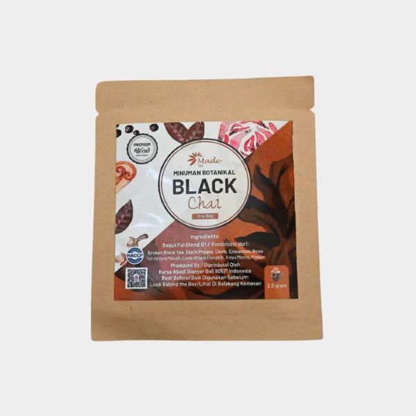 Made Tea ブラックチャイティー 2.5g ティーバッグ ブレンドスパイスティー シナモン インドネシア産