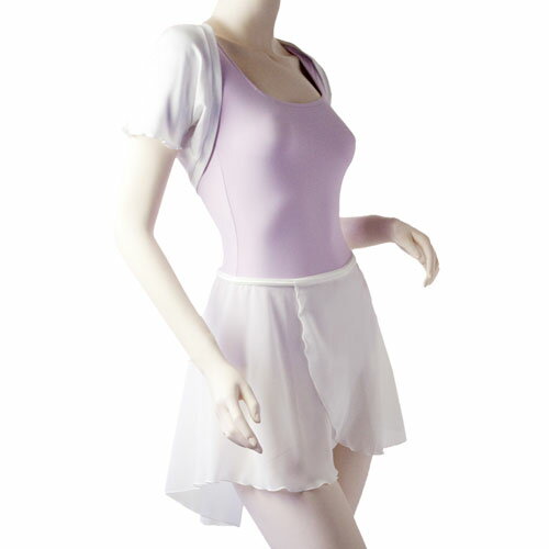 半袖レオタード & アームカバー & ラップスカート キッズ 子供 ジュニア 大人 100 110 120 130 140 150 160 170 XS S M...