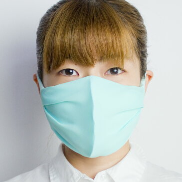 おしゃれ布マスク(シフォン)子供・大人用【日本製】UVカット 紫外線対策 洗える 立体 日焼け防止 ポリエステル ピンク ブルー ホワイト 薄紫