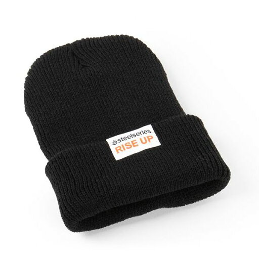 SteelSeries LOGO BEANIE ロゴ入りニット帽 純正品 正規品 SteelSeries LOGO BEANIE ロゴ入りニット帽 純正品 正規品