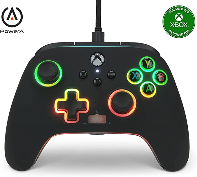 パワーエー インフィニティ コントローラー 有線 PowerA インフィニティ 背面ボタン二箇所 Spectra Infinity Enhanced Wired Controller for Xbox