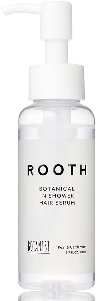 BOTANIST (ボタニスト) ROOTH ルース ボタニカルインシャワー ヘアセラム 80ml ペアーとカルダモンの香り 頭皮 地肌ケア