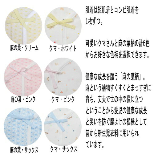 出産準備 出産祝い ギフトにおすすめ 出産準備セット エンゼル まとめ買い特価 新生児セット 新生児 肌着セット 4枚組 短肌着 くま柄 コンビ肌着 ガーゼハンカチ まくら バスアフガン 50 70cm 入浴ガーゼ ギフト Ss