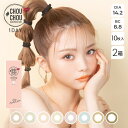 ★クーポンあり★【2箱|ネコポス専用】カラコン #CHOUCHOU 1day (チュチュ ワンデー) 1箱10枚入り×2箱|ワンデー カラーコンタクトレンズ 度なし 度あり 度入り カラーコンタクト カラコン 14.2mm 1day
