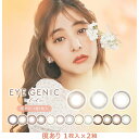 1ヶ月 EYEGENIC by Ever Color 1枚入×2箱 | アイジェニック バイ エバーカラー 新木優子 カラコン マンスリー カラコン 1month 1ヶ月 ワンマンス カラーコンタクト DIA14.5mm BC8.7mm エバカラ ナチュラル ハーフ 大人 人気