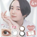 ★ポイント5倍★カラコン 2week グレー エンジェルアイズ 2week 1箱 6枚入×4箱 | 当日発送 2ウィーク カラーコンタクト フチあり サークルレンズ 度あり 度なし 2週間 ブラウン 茶色 ナチュラル 自然 大人 低含水 uv 着色直径 小さめ 12.8 BC8.6 【ネコポス】