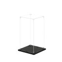 【送料無料】KUKERフィギュアケース アクリルケース UVカット コレクションケース ディスプレイケース 組み立て簡単 頑丈 汚れ防止 手袋 クリーニングクロス付き(15×15×25cm)