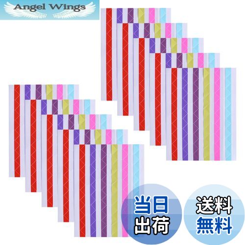 【送料無料】Doyime 写真 コーナー 貼る シール 10枚セット 三角 コーナーシール 自己粘着 DIY写真集 ..