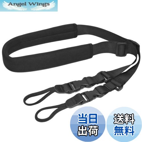 【送料無料】[Dhana Style] カメラ用 ネックストラップ クイックリリース 首掛け ストラップ 肩掛け ショルダーベルト 弾性 クッション パッド 分離式 (SPRT)