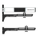 【送料無料】upHere 汎用ビデオカードホルダー GPUブレースサポート グラフィックカードを固定する GPUを支える グラボ 支え棒 白&黒「G27654」