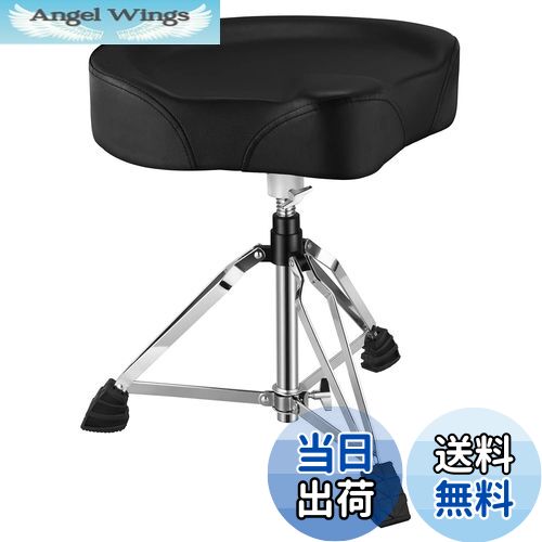 商品情報商品の説明主な仕様 【広げたシート】体重の異なる方に最適な広げたシートのデザインbr【高品質のパッド】Donnerドラム椅子のシートカバーは柔らかく高品質の人工皮革で作られており、パッドには高級スチールとフォームが充填されており、快適で耐久性がありますbr【滑り止めゴム足】ゴム足が採用されたドラムスローンは、しっかりとした安定感がありますbr【ダブルブレースレッグベース】ドラムスローンは、ダブルブレースレッグベースで安定し、耐久性があります。また、重量のある方を支えながら、歪みがありませんbr【調整可能＆耐久性のあるロック】厚くなったロックを使用して、高さを簡単かつ迅速に調整できるようにします。また、ドラムチェアの滑り落ちを防ぐことができます