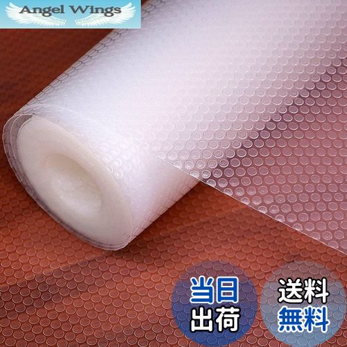 【送料無料】wohomuke 食器棚シート35x600cm シェルフライナー キッチンシート 透明 EVA製 保護シート ..