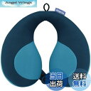 【送料無料】AZAMIA ネックピロー 子供用 旅行枕 首枕 キッズ 頭全体サポート トラベルピロー U型枕 通気性よい 携帯枕 飛行機 車 自宅 バス オフィス 旅行用 まくら(青い)