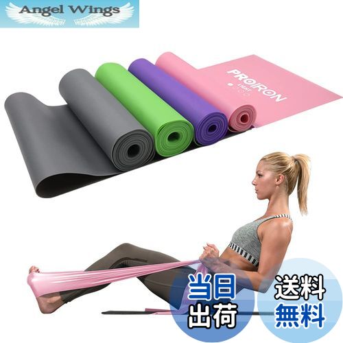 【送料無料】PROIRON ストレッチバンド フィットネスバンド エクササイズ チューブ ラテックスフリー 滑り止め TPE素材 無刺激 ヨガ ピラティス 筋力トレーニングのやリハビリに最適(2mピンク、弱い) 【送料無料】PROIRON ストレッチバンド フィットネスバンド エクササイズ チューブ ラテックスフリー 滑り止め TPE素材 無刺激 ヨガ ピラティス 筋力トレーニングのやリハビリに最適(2mピンク、弱い)