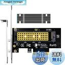 【送料無料】GLOTRENDS PA09-HS M.2 PCIe NVMe 4.0/3.0 変換アダプター、M.2ヒートシンク(3mm厚み)付き、M.2用 PC...