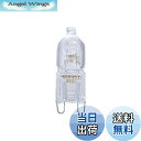 【送料無料】エルパ (ELPA) JD110V40WG9P2 電球 110V 40W G9 クリア G-JD03H