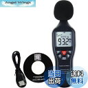 【送料無料】騒音計 データロガー, 30-130db 騒音測定器 ロガー, A/C加重 デシベル計測器 騒音計測器 音量測定器, 最大/最小、データホールド、ホームファクトリーで使用|詳細画像