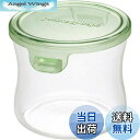 【送料無料】iwaki(イワキ) 耐熱ガラス 保存容器 グリーン SS 240ml パック&レンジ KT7400-G
