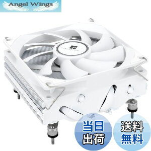 【送料無料】Thermalright AXP 90 X 47 White CPU風冷放熱器、下圧式純白版放熱器、4本のAGHPホットパイプを含み、AMD/Intel 1150/1151/1155/1156/1200プラットフォームをサポートし、油圧軸受鋳造、PMWファン内蔵、取り付けやすい(シリコン脂質送り)
