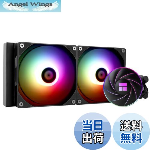̵Thermalright AQUA ELITE 240 ARGB CPU顼240顼120mm PWMե2S-FDB٥󥰡AMD/AM4INTEL LGA1150/1151/1155/1156/1200/2011/1700 ARGB륤䥯顼