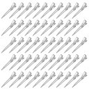 【送料無料】FUGOUDE 50*45mmヘアクリップ 50本セット ワニ口クリップ 前髪 散髪 クリップ 美容業界 髪留め ヘアピン ワニクリップ 前髪クリップ