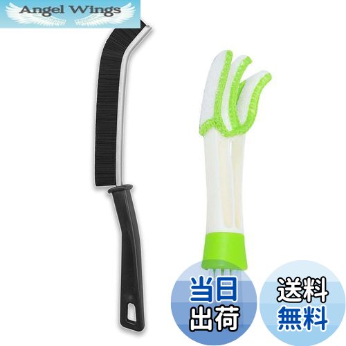 【送料無料】PAVIKE エアコン 掃除 ブラシ 1本入 溝ブラシ エアコン 1本入 隙間掃除ブラシ エアコンフィルター掃除ブラシ エアコンの送風口ブラシ 取り外し可能 マイクロファイバースリーブ付き 窓シャッター 浴槽 トイレシンク 家庭ブラインド 車のエアアウトレット