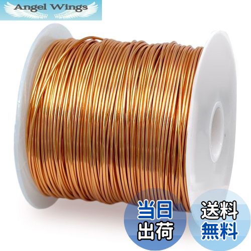 【送料無料】winova エナメル線 ポリウレタン銅線 マグネットワイヤー 1UEW 直径0.5mm 長さ約52m 100g ..