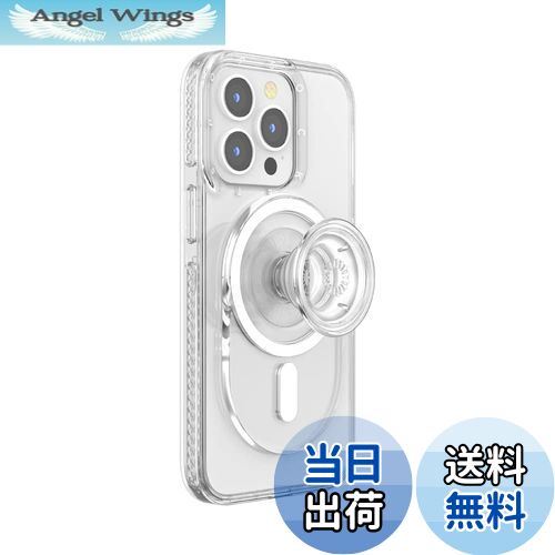 【送料無料】PopSockets Japan - ポップソケッツ ジャパン PopGrip MagSafe Clear スーパー クリア Mag..