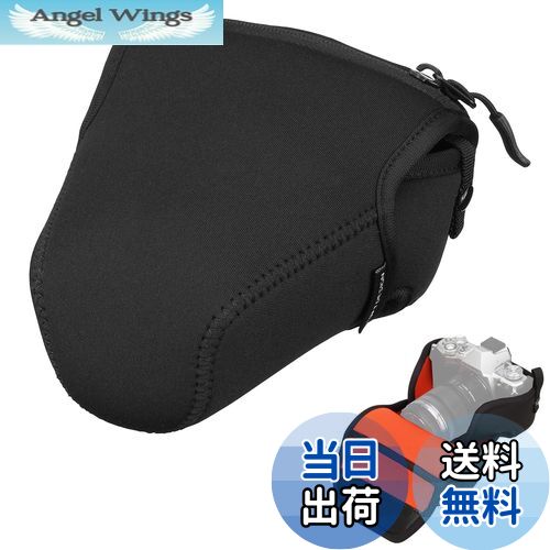 【送料無料】ハクバ HAKUBA 一眼カメラケース ルフトデザイン スリムフィット カメラジャケット M-140 ブラック DCS-03M140BK