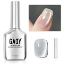 【送料無料】GAOY マグネットネイル ジェルネイル 単色 UV・LED対応 ポリッシュタイプ セルフネイル 初心者&プロ適用 色:シルバームーンライト