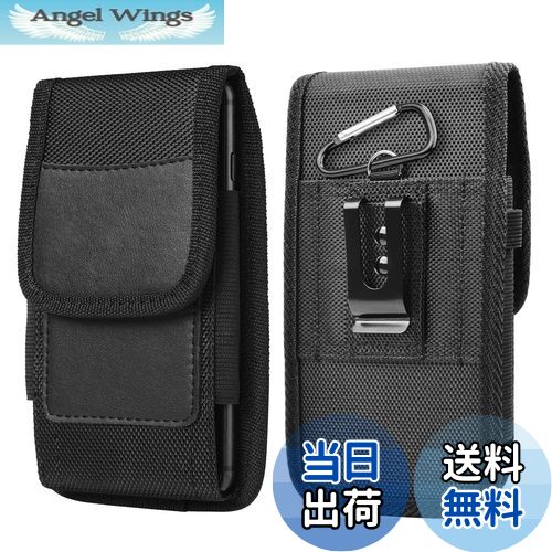 【送料無料】DFsucces 携帯電話ポーチ 腰に挟む式 スマホケース 縦型 ウエストポーチ ベルト 持ち運びに便利 商務風 小物収納 レディース/メンズ 兼用...